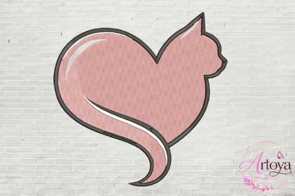 Cat Heart Embroidery Design: A Designerβs Review for Boutique Apparel