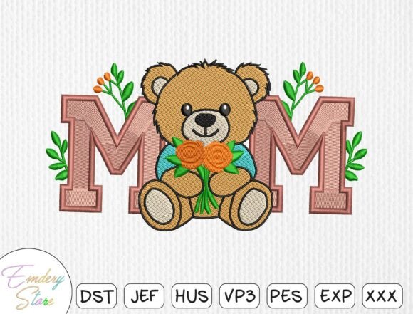 Mother s Day Flowers Embroidery Design Review