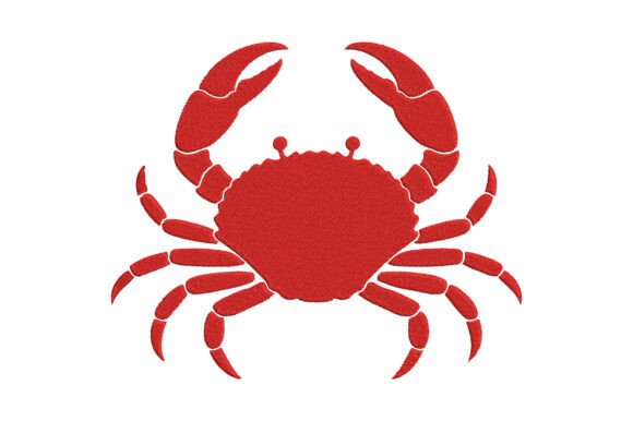 Red Crab Embroidery Design Review for Etsy Sellers