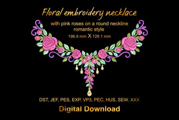 Romantic Floral Embroidery Necklace: A Designer’s Seasonal Review