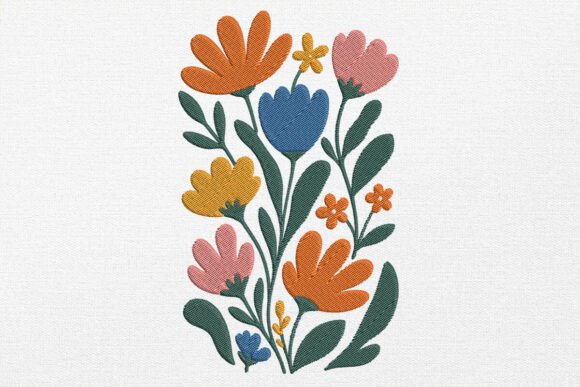 Stylized Flower Embroidery: A Designer’s Review for Boutique Sweatshirts