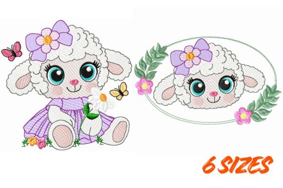 Sweet Lamb Embroidery Design File Review